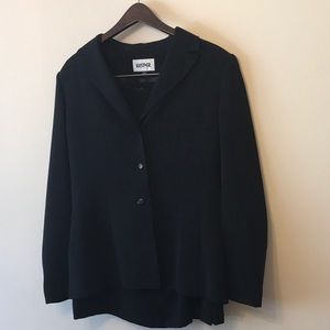 Size 8 Kasper black suit with skirt